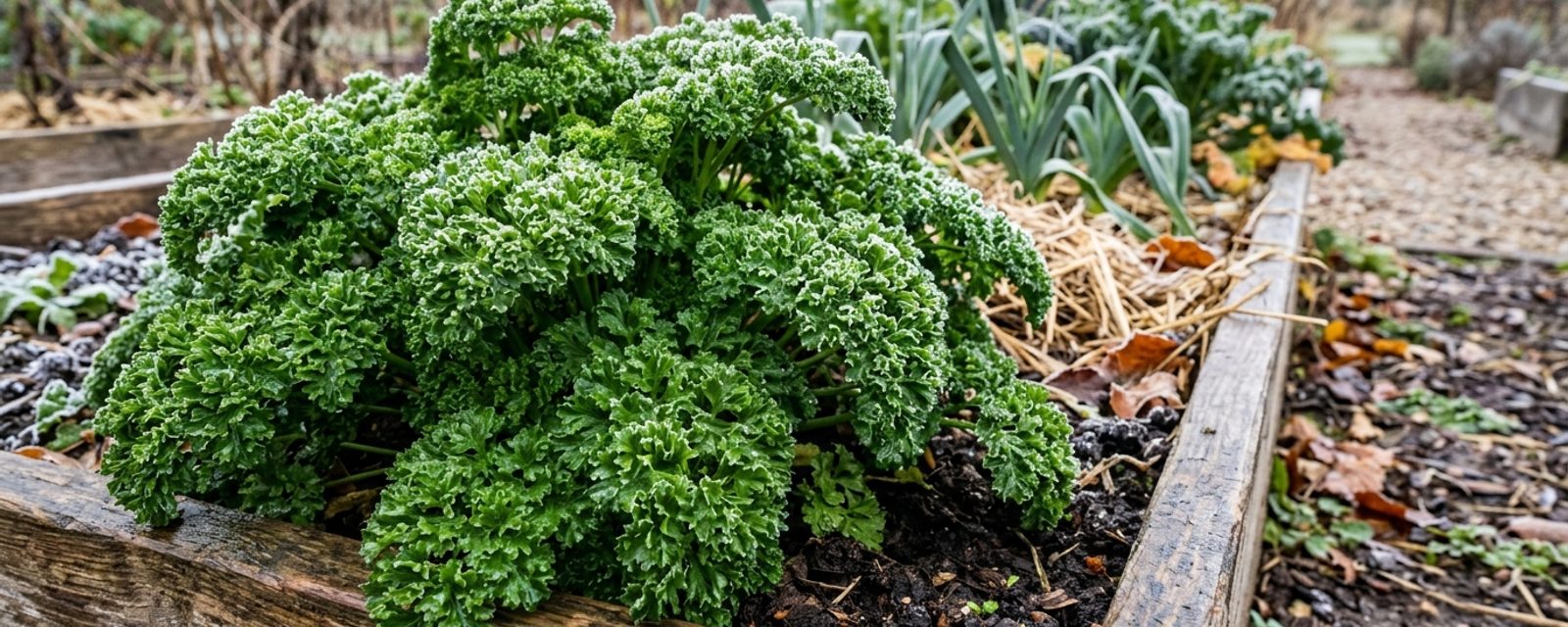 Parsley growing in Scotland
